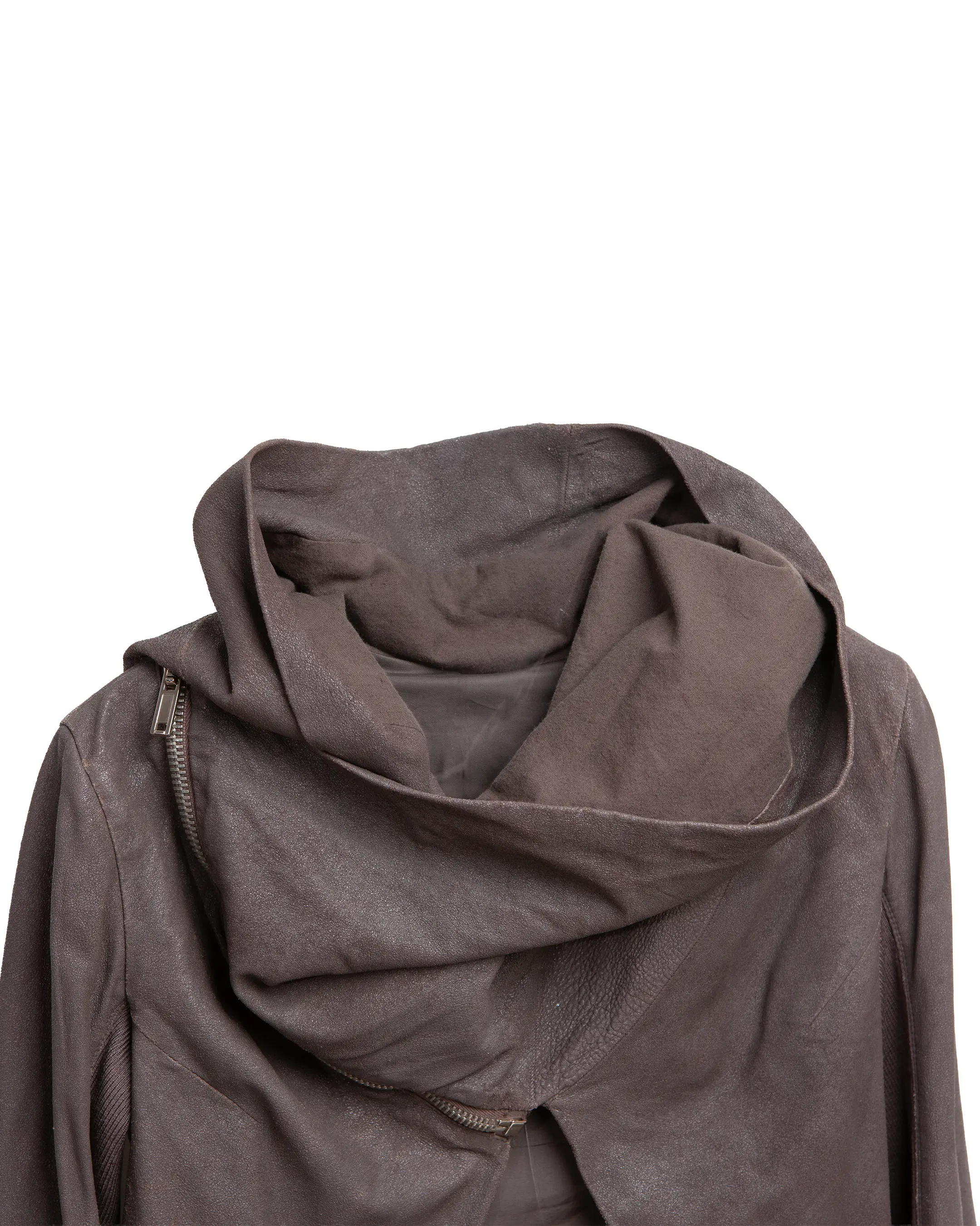 blistered lambskin jacket